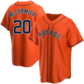 Men's Chas McCormick Houston Astros Authentic Gold White 2023 Collection  Jersey