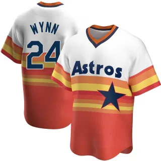 Men's Jimmy Wynn Houston Astros Authentic Gold White 2023 Collection Jersey